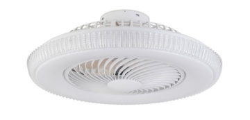 Immagine di Ventilatore Con Luce Led 40w Dimmerabile Wifi Levante Intec Light