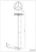 Immagine di Piantana Moderna Charivari Fiocco Led Nichel Trio Lighting