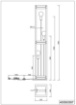 Immagine di Piantana Vintage Rustico Natural Wood Khan Nichel Antico H153 cm Trio Lighting
