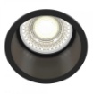 Immagine di Faretto Rotondo Nero da Incasso Reif 68mm 1xGU10 Maytoni