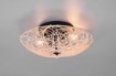 Immagine di Plafoniera Lovis Paralume Reticolato Rattan Finitura Naturale Trio Lighting