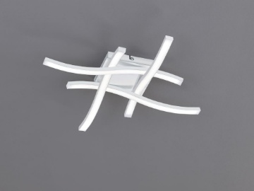 Immagine di Plafoniera Asterisco Bianco Bacchette Led 20w 4000k Route Trio Lighting