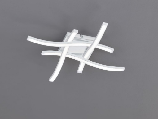 Immagine di Plafoniera Asterisco Bianco Bacchette Led 20w 4000k Route Trio Lighting