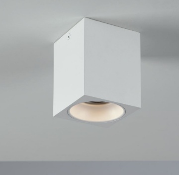 Immagine di Faretto Spot Da Soffitto Cubo Bianco GU10