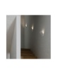 Immagine di Applique Gesso Bianco Verniciabile Sporgente Luce Verso Sopra