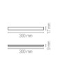 Immagine di Barra Sottopensile 30 cm Led 5.76w 4000k Luce Naturale