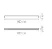 Immagine di Barra Sottopensile 45 cm Led 8.64w 4000k Luce Naturale