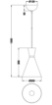 Immagine di Sospensione Moderna Per Isola Enzo Doppio Cono Nero Trio Lighting