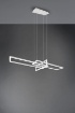 Immagine di Sospensione Salinas Bianca 3 Rettangoli Led 4000k Switch Dimmer Trio Lighting