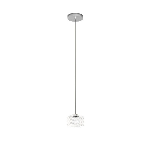 Immagine di Sospensione Cubo Vetro Satinato Metropolitan 1047/S1 Top Light