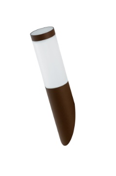Immagine di Applique Esterni Cilindro Inclinato Corten Bronzo 1xE27 IP44