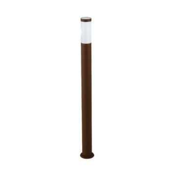 Immagine di Lampioncino Da Giardino Cilindro Corten 110 cm 1xE27 IP44