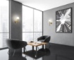 Immagine di Applique Doris Oro Antico Con Sfera Bianca IP44 ACB