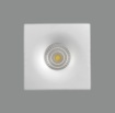 Immagine di Faretto Quadrato Per Controsoffitto Doro Bianco 98mm ACB