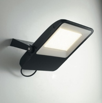 Immagine di Proiettore Led Per Esterno Faro Orientabile Alluminio Nero 200w IP65