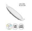Immagine di Faretto Ultra Sottile Bianco 225mm Led CCT 18w Luce Selezionabile