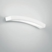 Immagine di Applique Curva Gesso Verniciabile 55 Cm Led 12w Luce Selezionabile