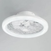 Immagine di Plafoniera Ventilatore Inverter Bianco Con Luce LED CCT Dimmerabile 40w