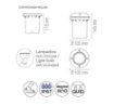 Immagine di Segnapasso Da Esterno Calpestabile Antracite Incasso Pavimento GU10 IP67