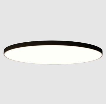 Immagine di Grande Plafoniera Nera London Ø150 cm Led 272w CCT Dimmerabile ACB