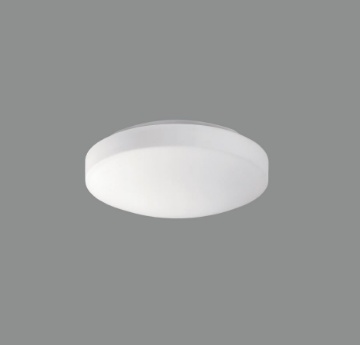 Immagine di Lampada da Soffitto Compatta IP44 Vetro Bianco Led 10w CCT Moon 19cm ACB