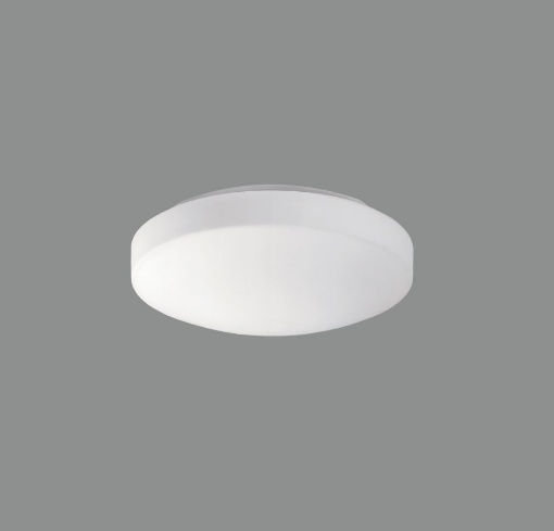 Immagine di Lampada da Soffitto Compatta IP44 Vetro Bianco Led 10w CCT Moon 19cm ACB