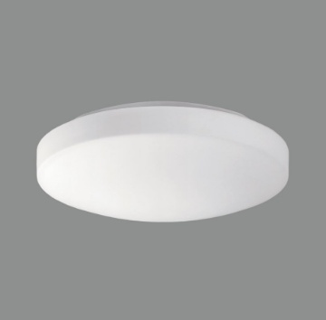 Immagine di Plafoniera Per Bagno Vetro Bianco 28cm Moon Led 18w CCT IP44 ACB