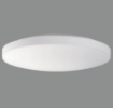 Immagine di Plafoniera Tonda Vetro Bianco Moon 50 cm Led CCR 36w IP44 ACB