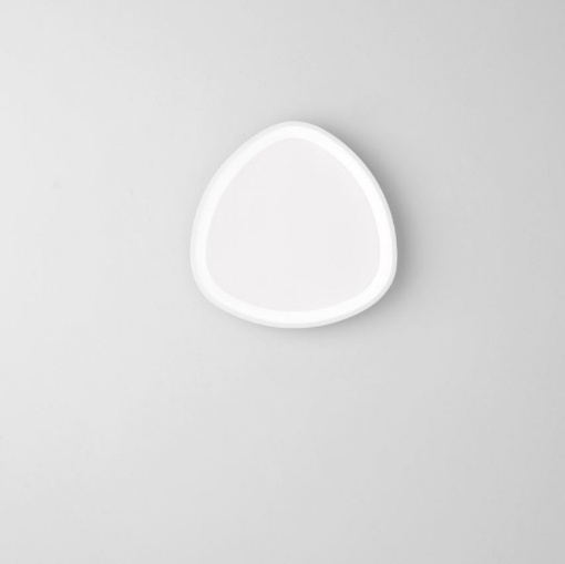 Immagine di Plafoniera Ovale Bianca D.45 cm Led CCT Luce Selezionabile