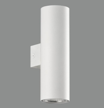 Immagine di Applique Zoom Cilindro Bianco Luce Sopra e Sotto 2xGU10 ACB