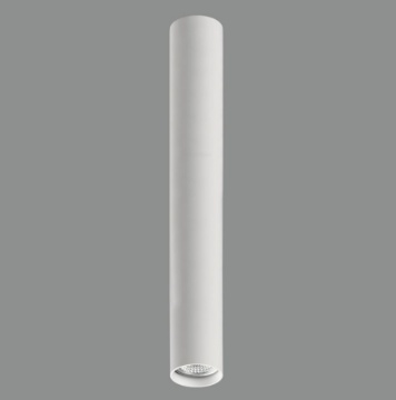 Immagine di Faretto Cilindrico Da Soffitto Bianco 45 cm Zoom GU10 ACB
