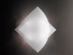 Immagine di Applique Moderna Cake Rombo Vetro Ondulato 47 cm Perenz