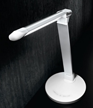Immagine di Lampada Bianca Moderna  a Led Scrivania Ufficio Perenz 