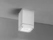 Immagine di Faretto GU10 Da Soffitto Squadrato Per Esterni IP44 Pendo Bianco Perenz