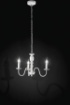 Immagine di Lampadario con Bracci 3 Luci Metallo Bianco Shabby Ducale Perenz 6264 B