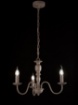 Immagine di Lampadario Classico Tortora 3 Luci E14 Ducale Perenz 6264 TO
