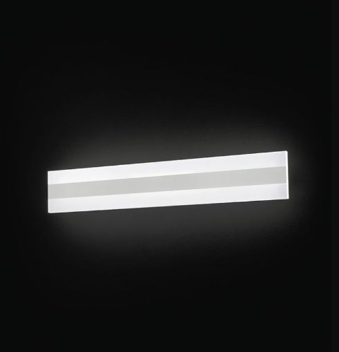 Immagine di Applique Led 3000k o 4000k Rettangolo Sottile Bianco Perenz 6368 B