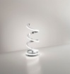Immagine di Lumetto Ricciolo Cromo Moderno Led 23w 3000K o 4000K Perenz 6393 CL