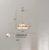 Immagine di Sospensione Cucina Madreperla Decoro Frutta Tiffany Aragona Fan Europe