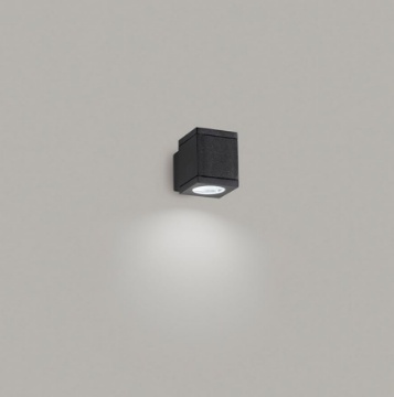 Immagine di Applique Cubo Grafite Mono Emissione GU10 IP54 Perenz 6534 A