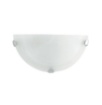 Immagine di Applique Led 12w CCT Vetro Bianco Mezzaluna Alabastro Luna Fan Europe