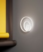 Immagine di Applique Design Curvo Led CCT 28w Ritmo Bianco Perenz