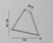 Immagine di Lampadario Lineare Bianco per Ufficio Led CCT Basculante Sway Perenz 6631 B CT