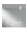 Immagine di Lampadario Led Curvato Bianco 38w CCT Luce Selezionabile
