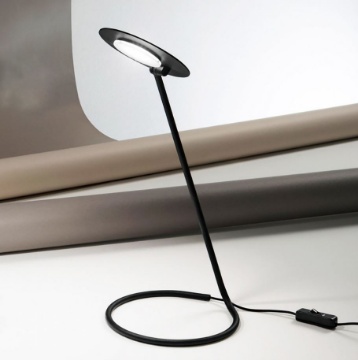 Immagine di Lampada Led Scrivania Metallo Nero Kobra 6656 Perenz