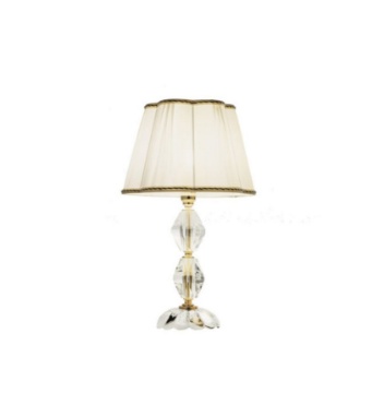 Immagine di Abat-jour Classica In Vetro E Cristallo Brigida H44 cm Ondaluce