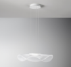 Immagine di Lampadario Led Da Cucina Ondulato Con Microincisioni 70 cm Medusa Perenz