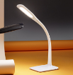Immagine di Lampada Bianca da Scrivania Led Step Dimmer Palette Perenz 6872 B