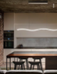 Immagine di Sospensione Bianca Onda Led Dimmer CCT Tape Perenz 6970 B CT