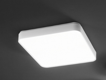 Immagine di Plafoniera Bianca Quadrata Led 54w 40x40 cm Banner Perenz 6988 B LC